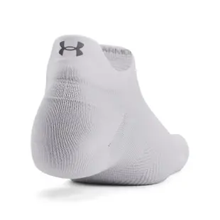 【UNDER ARMOUR】UA 男女同款 UA AD Run Lite 2pk 踝襪_1382027-001(黑色/白色)