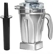 48oz Stainless Steel Vitamix Container，Vitamix Stainless Stell Container Compatible with Vitamix G-Series,Asecent Series,Pro-Series,Commercial Series.
