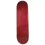 Moose Skateboard Deck Canada Made Blank Red 7.75" x 31.5" Canadian Maple