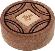 ORFOFE Mahjong Dice Set Game Wooden Wind Dice 1pc Red and Green for Parties and Board Games