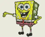 SpongeBob Squarepants Embroidery Designs - 41 Designs - CD/USB - 11 Formats