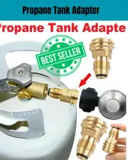 Propane Gas Refill Adapter Valve Cap 1Lb Cylinder Tank Coupler Heater Bottle AUS