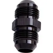 Aeroflow Male Flare Union -12AN, AF815-12BLK