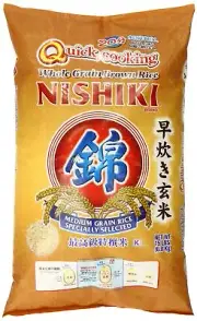 Nishiki Quick Cooking Brown Rice 15-Pound