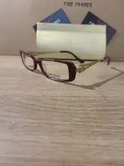 CYNTHIA ROWLEY CR 0308 Burnt Orange 52-16-130 Vintage Eyeglasses Frames (RARE)