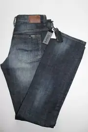 BUFFALO DAVID BITTON DRIVEN BASIC STRAIGHT JEANS SZ:34 X 38 NWT