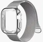 Mesh Magnetic Band & Screen Protector Case for Apple Watch Series 10 9 8 7 6 5 4