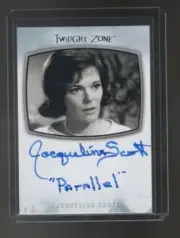 2020 Twilight Zone Archives AI-24 Jacqueline Scott auto.card with inscription.