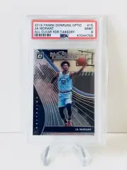 2019-20 Ja Morant #15 Panini Donruss Optic All Clear For Takeoff Rookie PSA 9