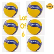 Mikasa V200W Volley Ball | FIVB Approved 2019 Match Ball | SIZE 5 | PACK OF 6
