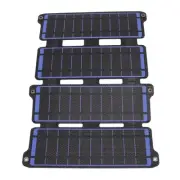 14W 5V ETFE Solar Panel Folding Bag Charger Mobile Phone Mobile Power Charger Du
