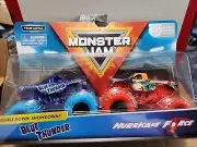 Spin Master Monster Jam Blue Thunder And Hurricane Force