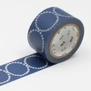 Masking Tape MT Mina Tambourine Small Navy Blue