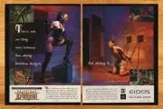 1998 Deathtrap Dungeon PS1 Playstation 1 Vintage Print Ad/Poster Video Game Art