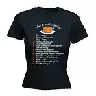 HOW TO COOK A TURKEY WOMENS T-SHIRT tee xmas wine chef funny x-mas gift Gifts