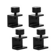 4 Pieces Glass Bed Clips Clamps Adjustable Aluminium Alloy 3D Printer Fix Glass