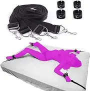 Sex Furniture for Bedroom Sex Toys King Bed Sex Straps for Under Bed Restraints Bondage Sex Play Restraining Fetish Sweater Game Tie up Handcuffs Mattress Toys Adults Kit Couples Women Hoodies
