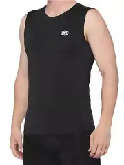 100% Basecamp Mens Tank Top Black