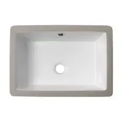 Lordear Undermount Bathroom Sink 17x12 Inch Bathroom Vanity Sink Undermount R...