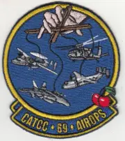 USS DWIGHT D. EISENHOWER CATCC 69 AIROPS PATCH