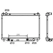 Protex Radiator - RADMZ238