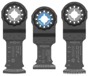 Bosch OSL003VP Three-Piece Starlock 1-1/4-Inch Plunge Cutting Variety Pack