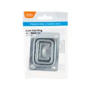 Taskmaster 57 x 76mm 316 Stainless Steel Flush Pull Ring