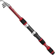 Fishing Rods 1.8M Spinning Fishing Rod Saltwater Freshwater 5 Sections Telescopic Fishing Pole Fishing Gifts for Man Fishing Accessories