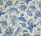 Arabesque in Marina BTY 54" Wide P Kaufmann 100% Cotton Duck Floral Jacobean