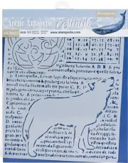3 Pack Stamperia Stencil 7.87"X9.84"-Wolf, Arctic Antarctic KSTD057