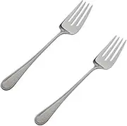 11 1/2" Stainless Steel Banquet Serving Fork - Set of 2