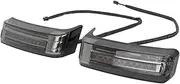 Motorcycle Indicators Turning For Harley For Touring For Street Glide For Road King 1997-2022 Motorcycle Signals Luggage Saddlebag Led Tail Lights Running(Smoked 2014-2022)