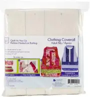 June Tailor Quilt As You Go Coverall/Adult Bib/Apron-25"X39"