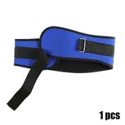 1 PC Fitness Weight Lifting Belt for Man and Woman Barbell Dumbbell Training Back Support Gym Squat Dip Powerlifting Wrist Brace blue XL