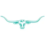 OFFICIAL LICENSED RMW R.M Williams Longhorn Car Sticker Decal 21cm x 70cm Aqua