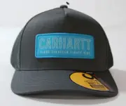 Carhartt Unisex Adult Rugged Flex Canvas Mesh Back Trucker Cap CL8 Gravel OSFM