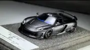 The Laboratory 1/64th Gemballa Mirage GT in Matt Black / Mini GT , Hotwheels