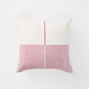 Sheridan Hiscoe Square Cushion in Rose Cotton/Polyester