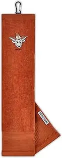 Team Effort LE Face/Club Tri-Fold Embroidered Towel NCAA Texas Longhorns