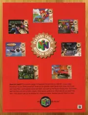 1997 Nintendo 64 N64 Players Choice Print Ad/Poster Mario Star Fox Turok Art 90s