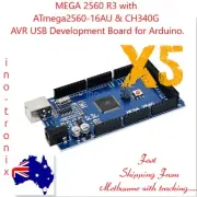 MEGA 2560 R3 with ATmega2560-16AU & CH340G, Development Board for Arduino - 5pcs