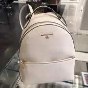 MICHAEL KORS VALERIE MEDIUM BACKPACK LEATHER - LIGHT CREAM