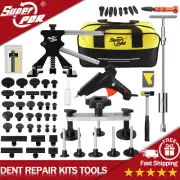 75pcs Paintless Dent Puller Repair Lifter Tools Kit Line Board Car Hail Removal
