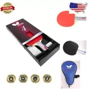 Professional 401FL Ping Pong Paddle Set for Enhanced Speed & Control - Gift Box