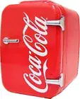 Vintage Coca-Cola 4L Mini Fridge - Perfect Portable Cooler for Food & Drinks