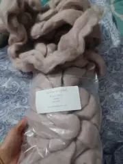 New 8 Oz MINK MM-50097 Wool Roving MOHAIR Merino Fiber Spinning Felting Wool