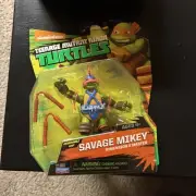 Teenage Mutant Ninja Turtles TMNT Nickelodeon - Action Figure - Savage Mikey