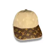 Louis Vuitton Monogram Baseball Hat Cap Canvas Nylon Made In Italy Size Medium