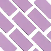 Deckle Papers® 4x9" Blank Wedding Invitation Cards, Menu Cards, Baby Shower Card, Handmade Cotton Paper, Khadi Paper, Deckle Edges Calligraphy Paper 150gsm Card Stock Size-4x9 Pack of-50-Purple