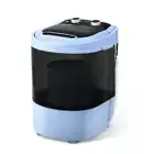 NNEDSZ 3KG Mini Portable Washing Machine Shoes Wash Top Load Spin Camp Caravan